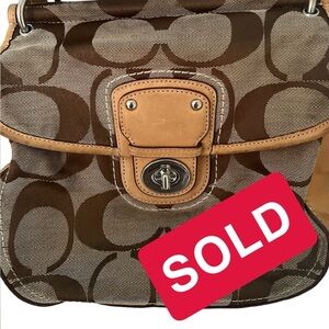 SOL-SOLD-SOLD Stylist Brown and Tan Women's Bag